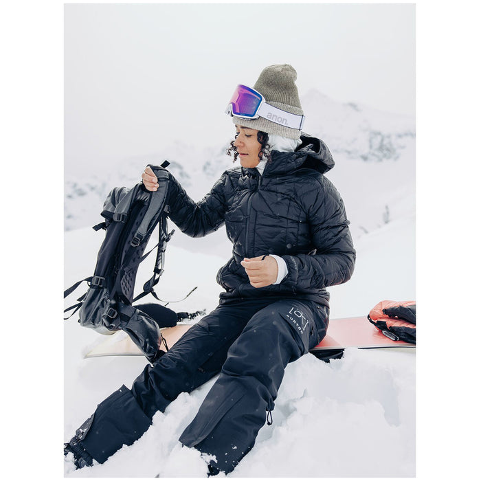 Burton [ak] Baker Down Hooded Jacket - Women's True Black