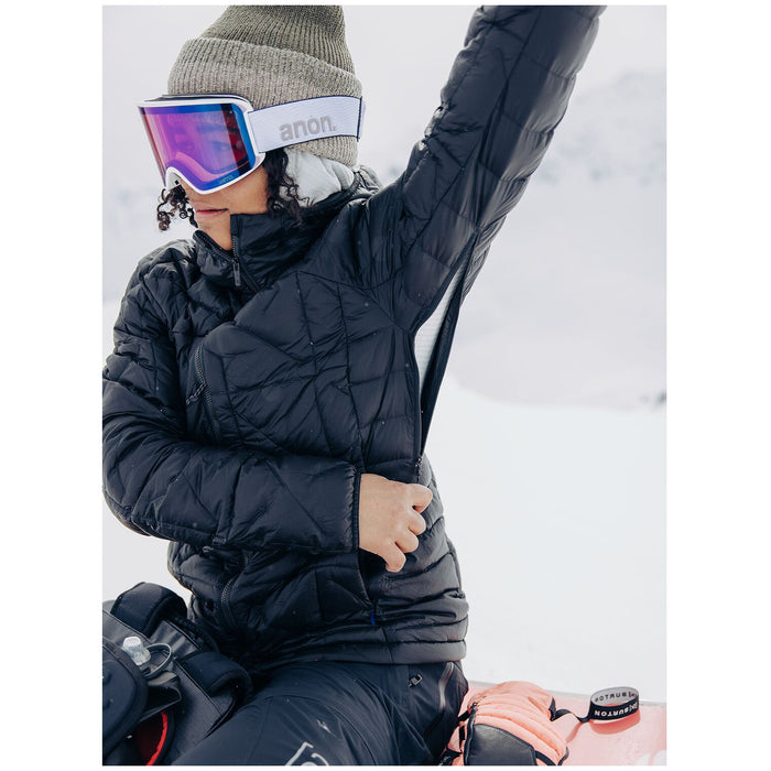Burton [ak] Baker Down Hooded Jacket - Women's True Black