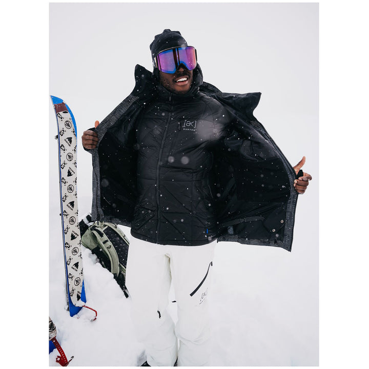 Burton AK Baker Down Hooded Jacket - Men's True Black