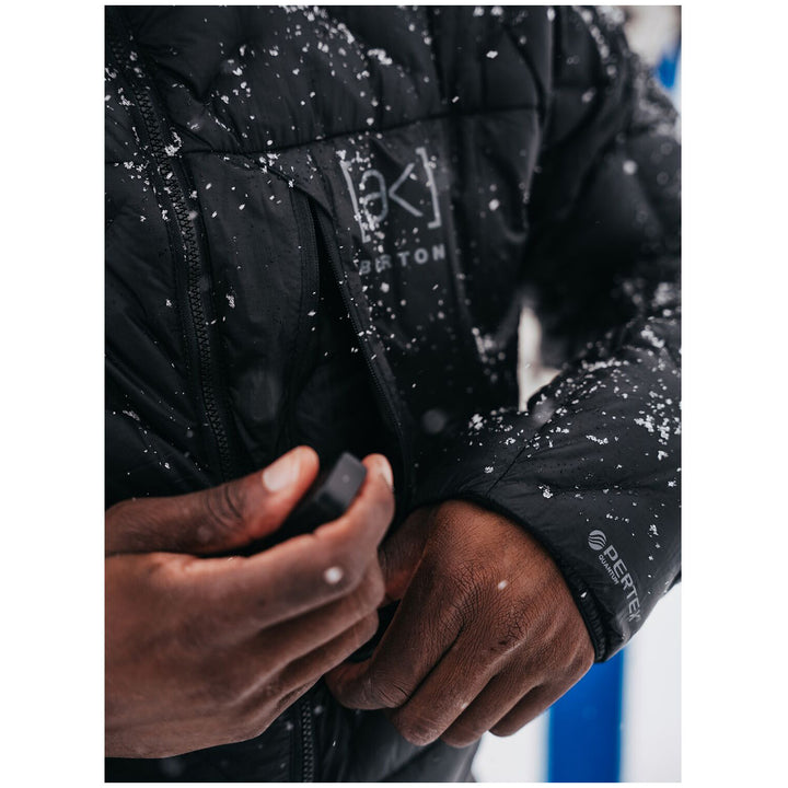 Burton AK Baker Down Hooded Jacket - Men's True Black