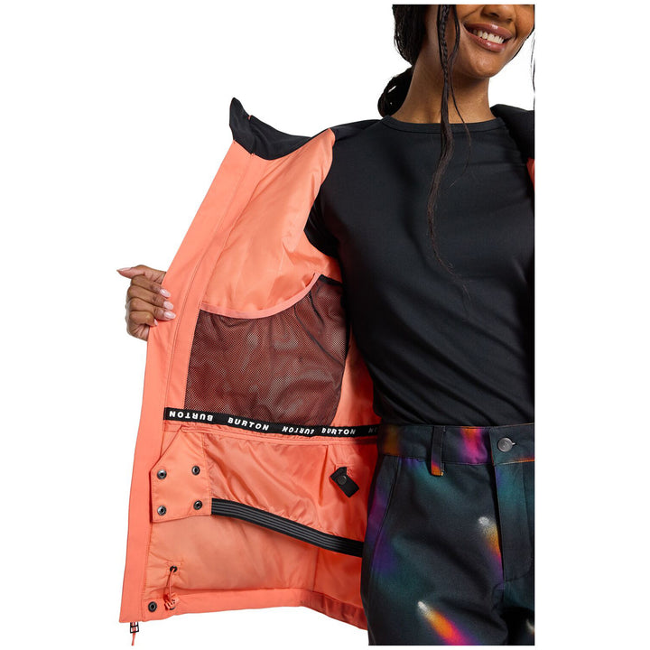Burton Women's Jet Ridge Jacket 651 Peach Echo / XL