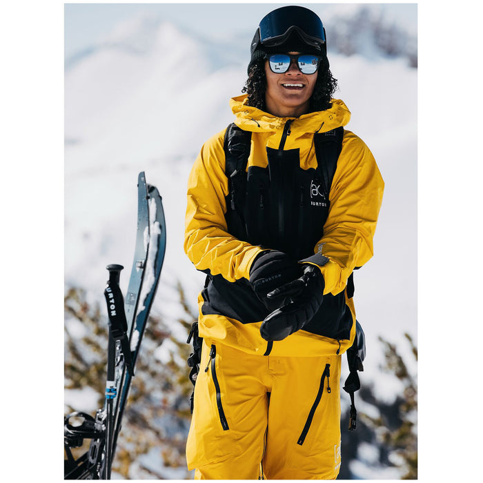 Burton AK GORE-TEX 3L C-Knit Tuvak Jacket - Women's Goldenrod/True Black
