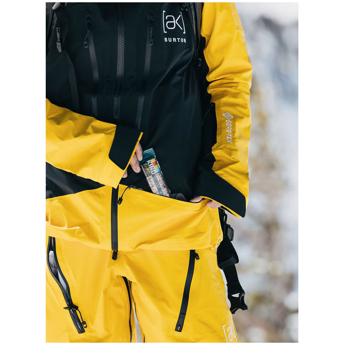 Burton AK GORE-TEX 3L C-Knit Tuvak Jacket - Women's Goldenrod/True Black