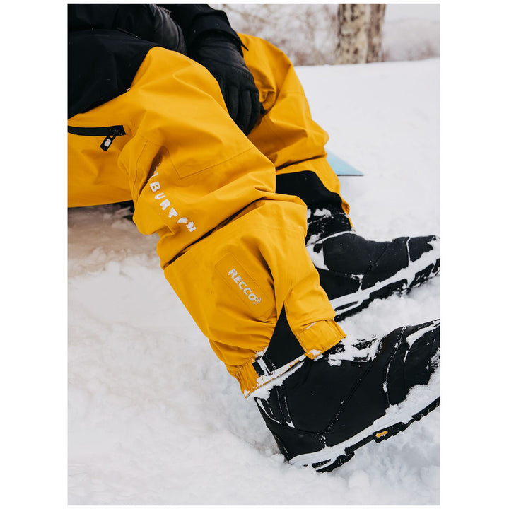 Burton AK GORE-TEX 3L C-Knit Tuvak Pants - Men's Goldenrod/True Black