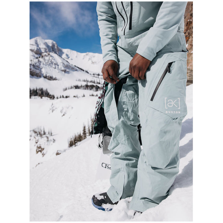 Burton AK Cyclic GORE-TEX 2L Bibs - Men's Petrol Green
