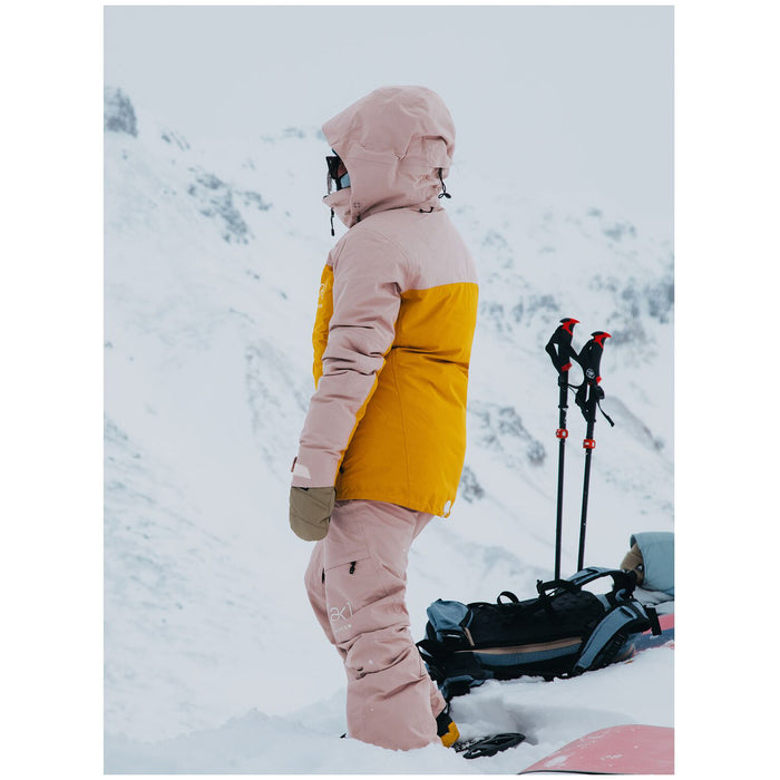 Burton AK Embark GORE-TEX 2L Jacket - Women's Shadow Pink/Golden Rod