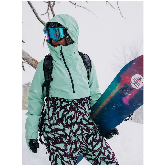 Burton AK Kimmy GORE-TEX 2L Anorak - Women's Powder Mint/Fur Purple Root