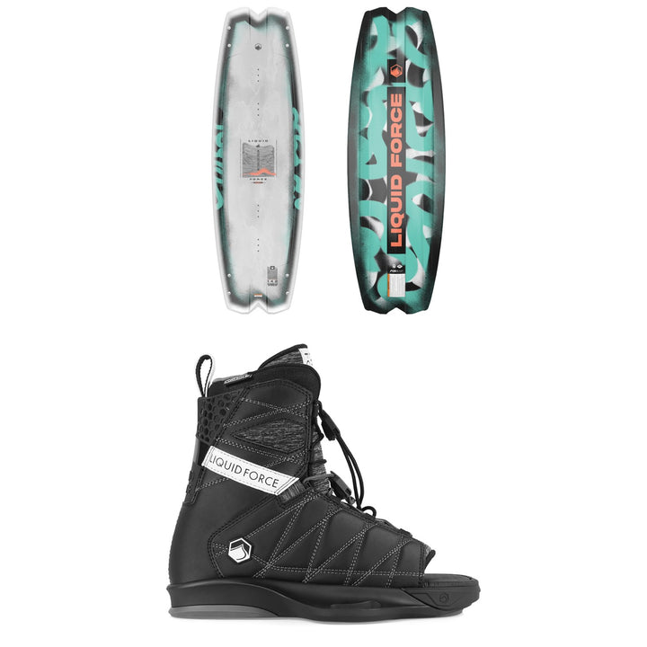 Liquid Force Remedy + Classic 6X OT Wakeboard Package 2025