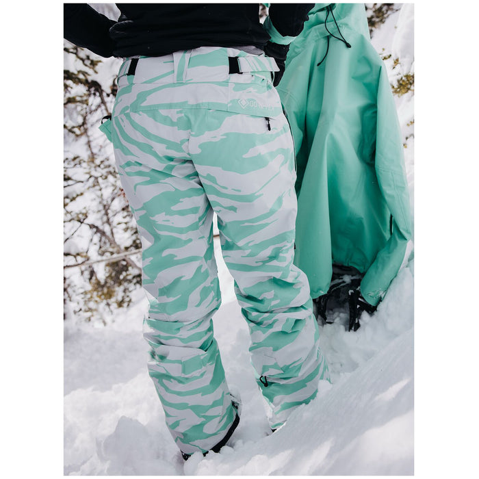 Burton AK Summit GORE-TEX Insulated Pants - Women's Oversized Zebra