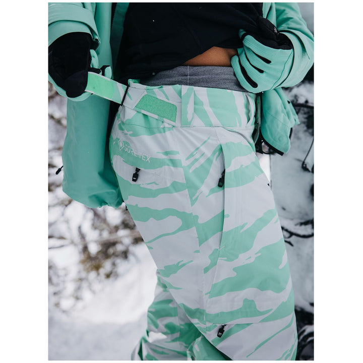 Burton AK Summit GORE-TEX Insulated Pants - Women's Oversized Zebra