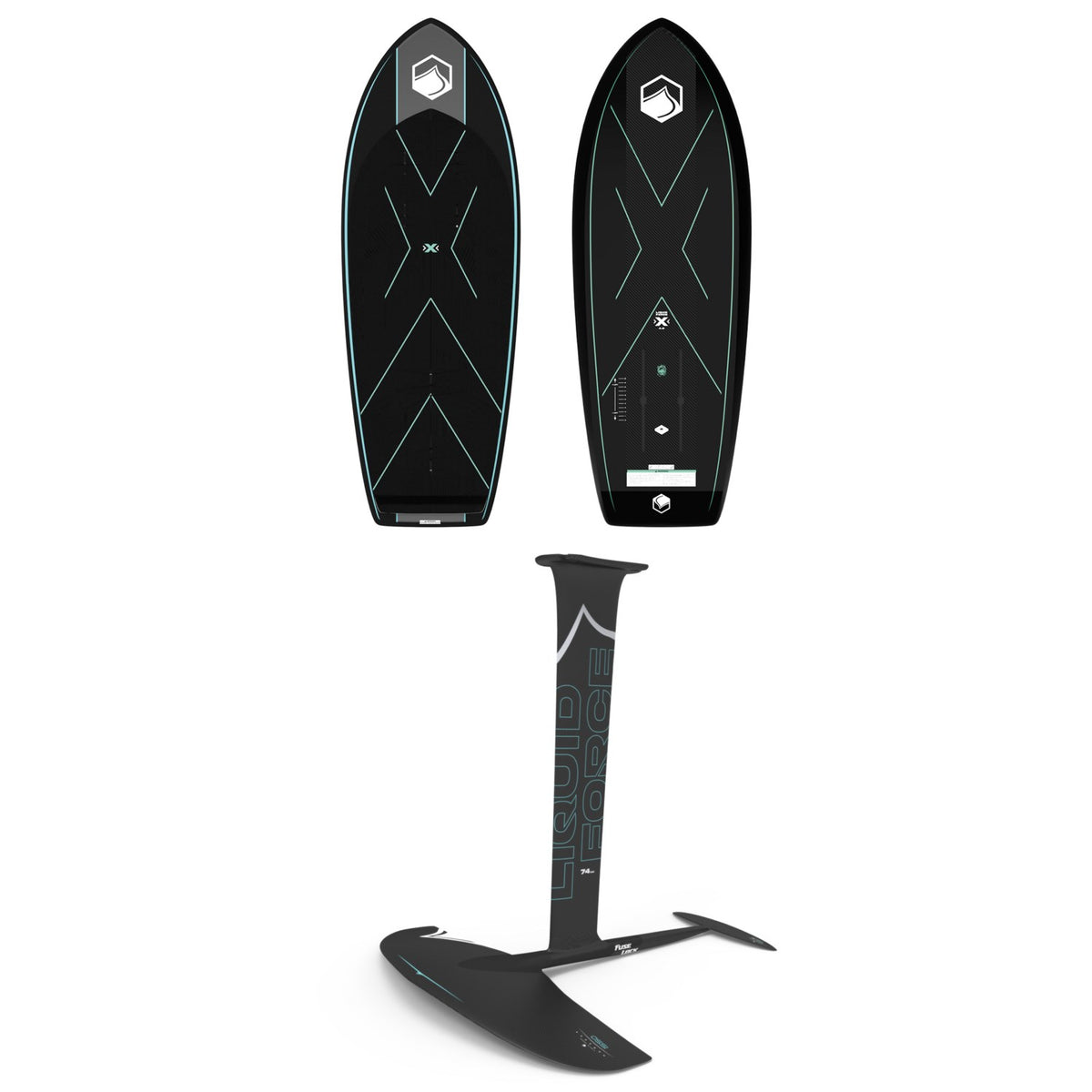 Liquid Force X + Horizon Fuselock Wakefoil Package 2025
