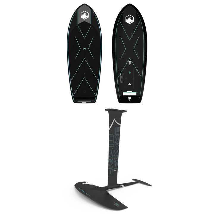 Liquid Force X + Horizon Fuselock Wakefoil Package 2025