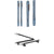 Salomon QST 92 Skis + Küat Grip 6 Ski/Snowboard Rack 2025
