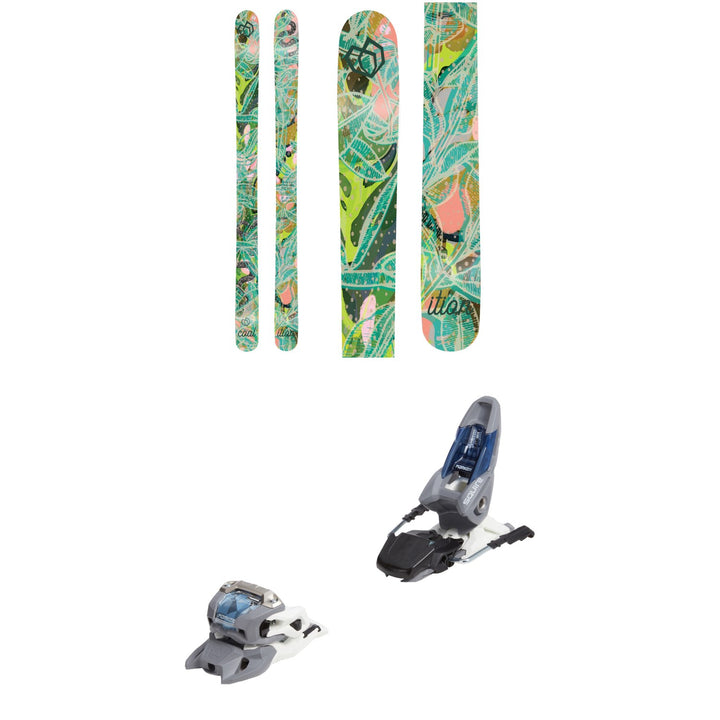 Coalition Snow Lil' Nasty Skis - Women's + Marker Squire 11 Ski Bindings 2025