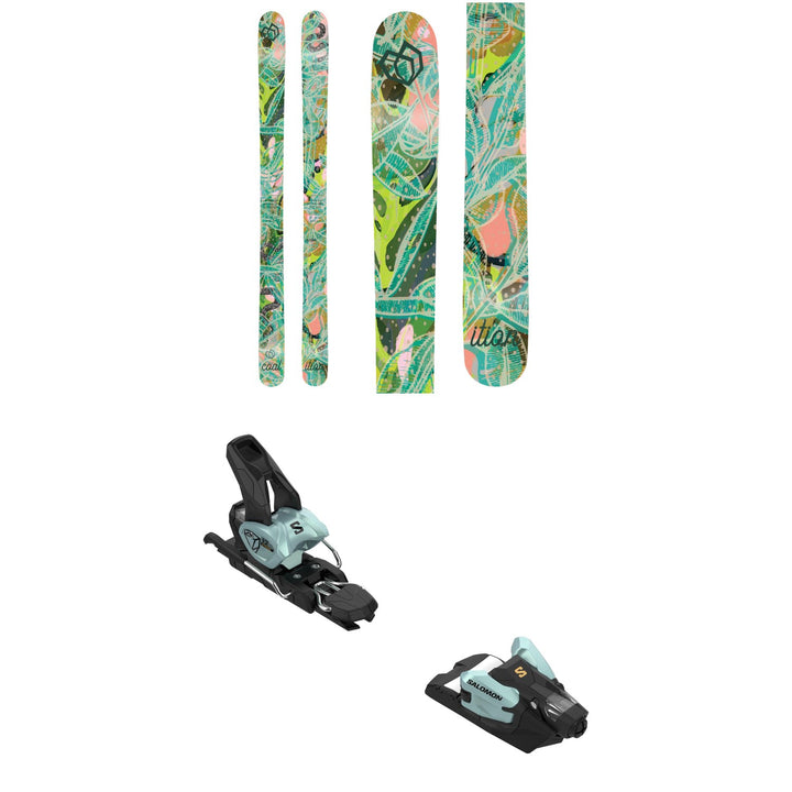 Coalition Snow Lil' Nasty Skis - Women's + Salomon Strive 12 GW Ski Bindings 2025