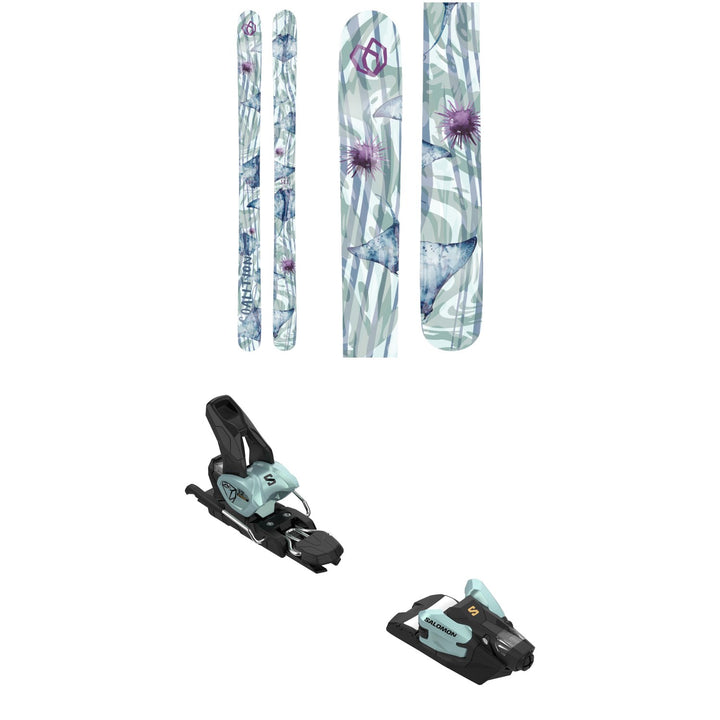 Coalition Snow SOS Skis - Women's + Salomon Strive 12 GW Ski Bindings 2025