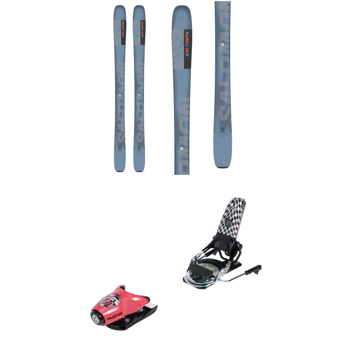 Salomon QST 92 Skis + Look x evo Pivot 15 GW Ski Bindings 2025