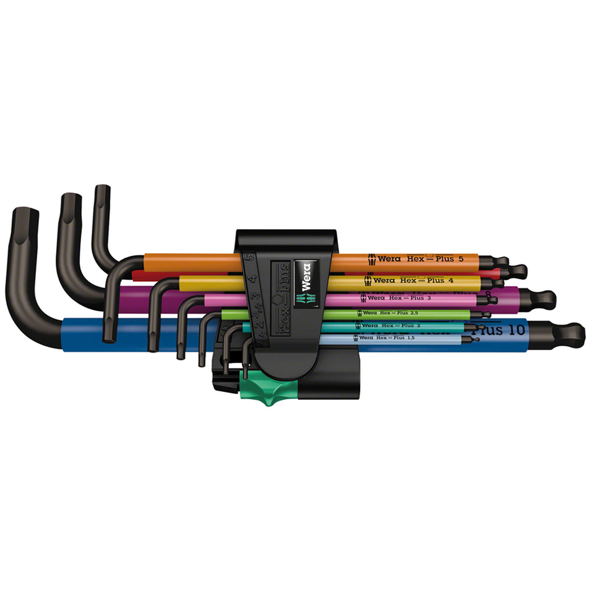 Wera 950/9 Hex-Plus Multicolour 1 SB Metric L-Key Wrench Set