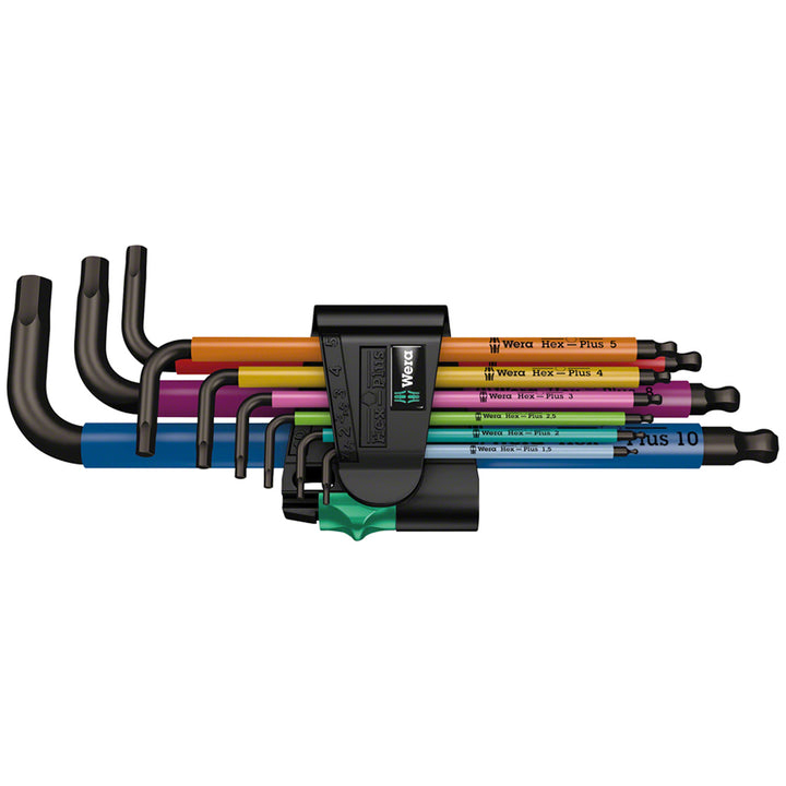 Wera 950/9 Hex-Plus Multicolour 1 SB Metric L-Key Wrench Set