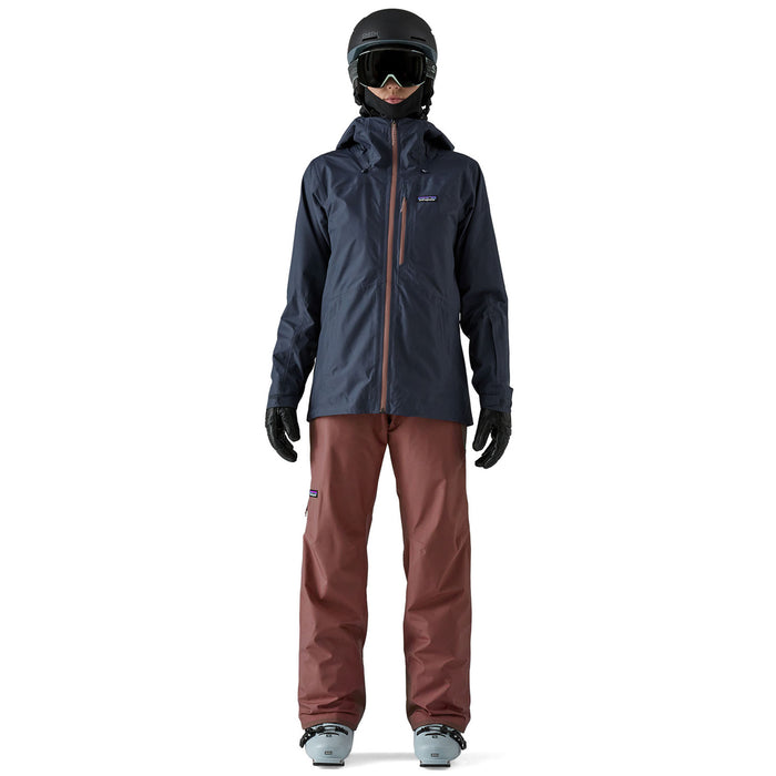 Patagonia Powder Town Bibs - Women's Dulse Mauve