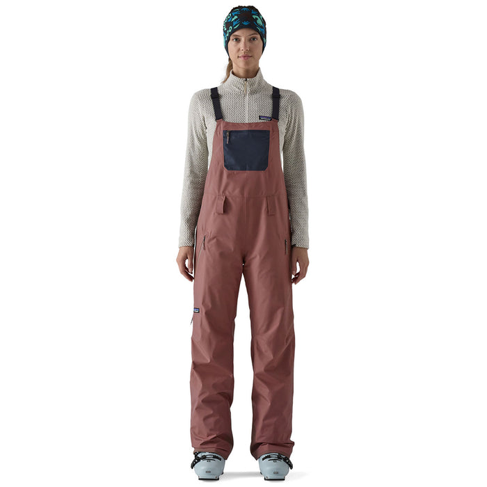 Patagonia Powder Town Bibs - Women's Dulse Mauve