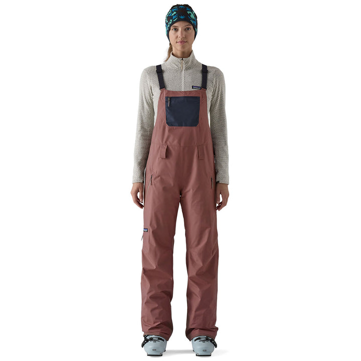 Patagonia Powder Town Bibs - Women's Dulse Mauve