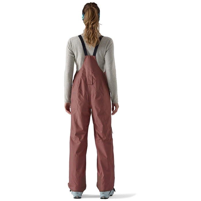 Patagonia Powder Town Bibs - Women's Dulse Mauve