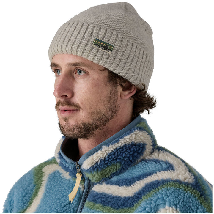 Patagonia Brodeo Beanie OG Legacy Label/Crisp Grey