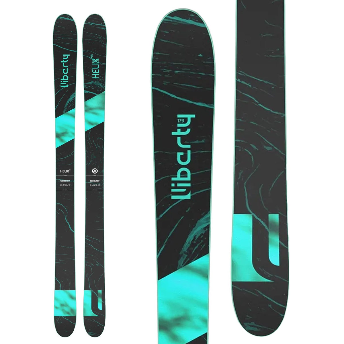 Liberty Helix 98 Skis + Tyrolia Attack 13 Demo Bindings 2021