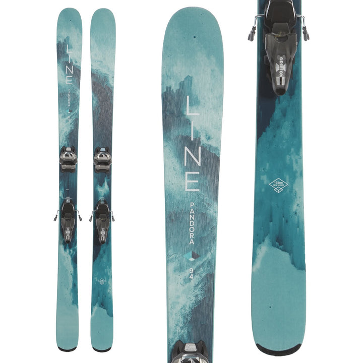 Line Skis Pandora Skis + Marker Squire 11 Demo Bindings 2020