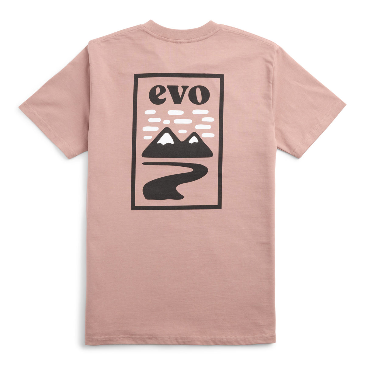 evo Alpenglow T-Shirt - Unisex Dusty Pink