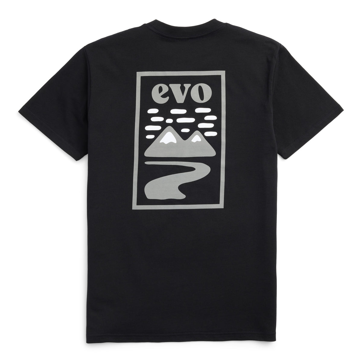 evo Alpenglow T-Shirt - Unisex Black