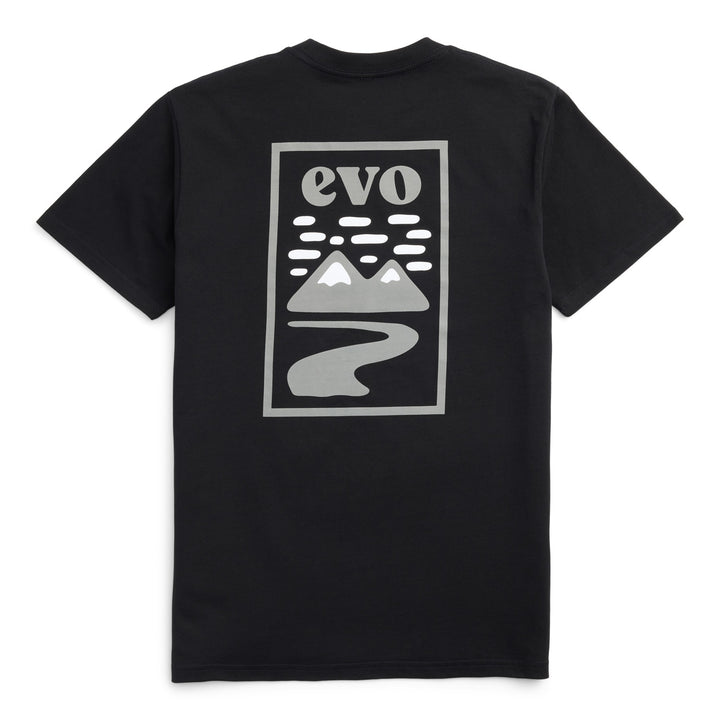 evo Alpenglow T-Shirt - Unisex Black