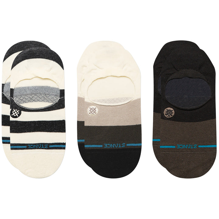 Stance Punked No Show 3-Pack Socks - Women's Black