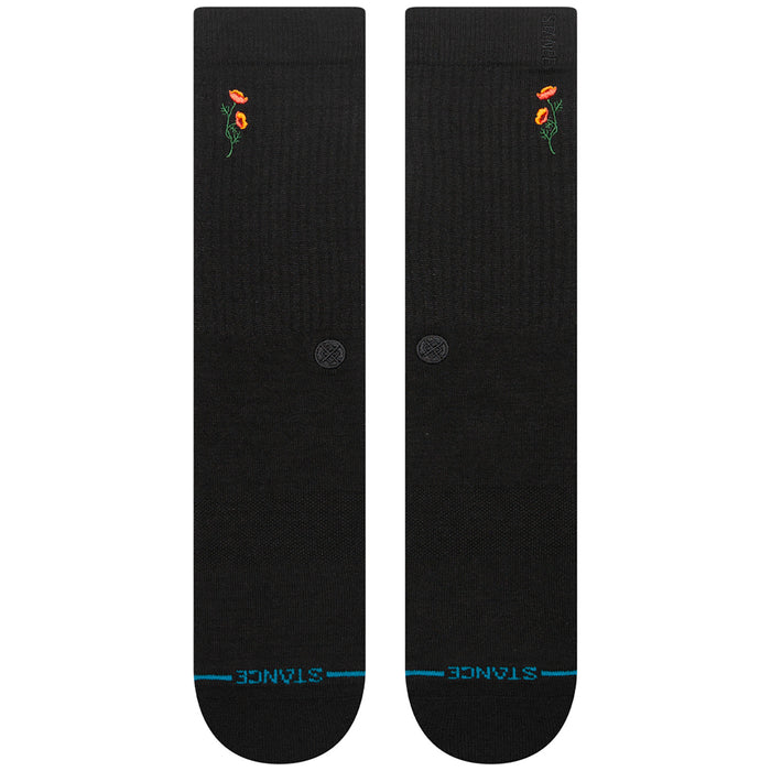 Stance Twiggy Crew Socks Black