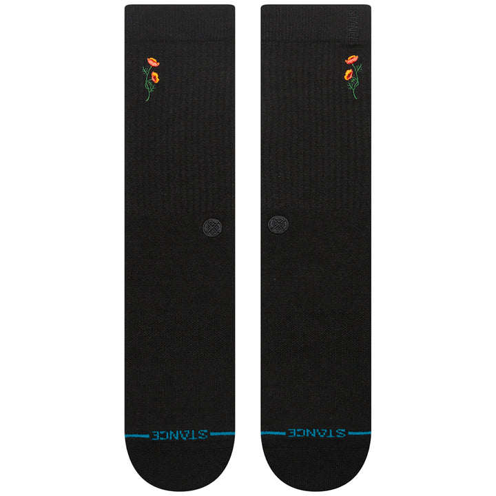 Stance Twiggy Crew Socks Black