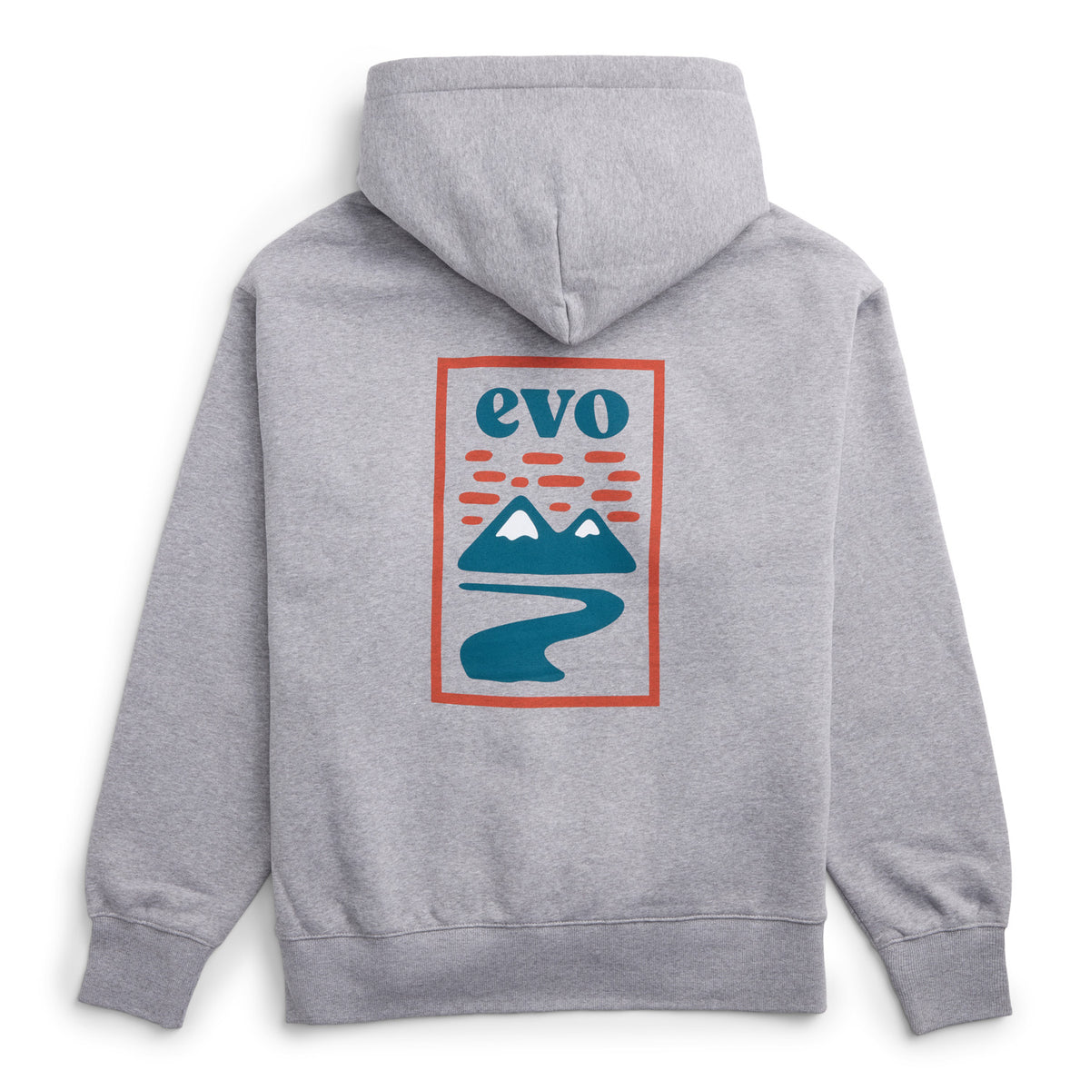 evo Alpenglow Hoodie - Unisex Athletic Heather