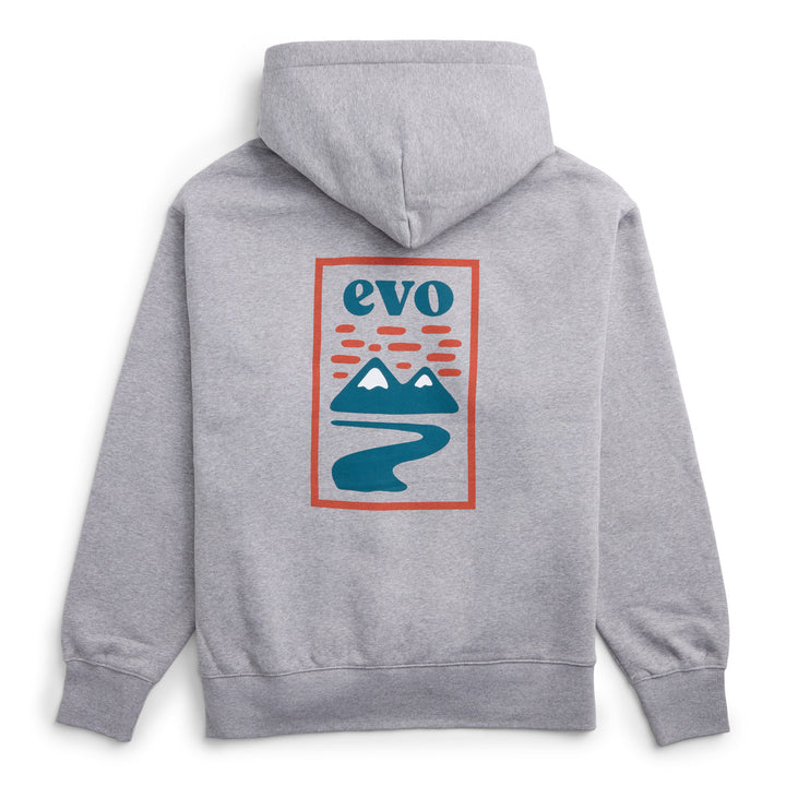 evo Alpenglow Hoodie - Unisex Athletic Heather