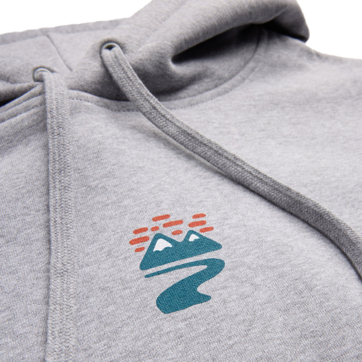 evo Alpenglow Hoodie - Unisex Athletic Heather