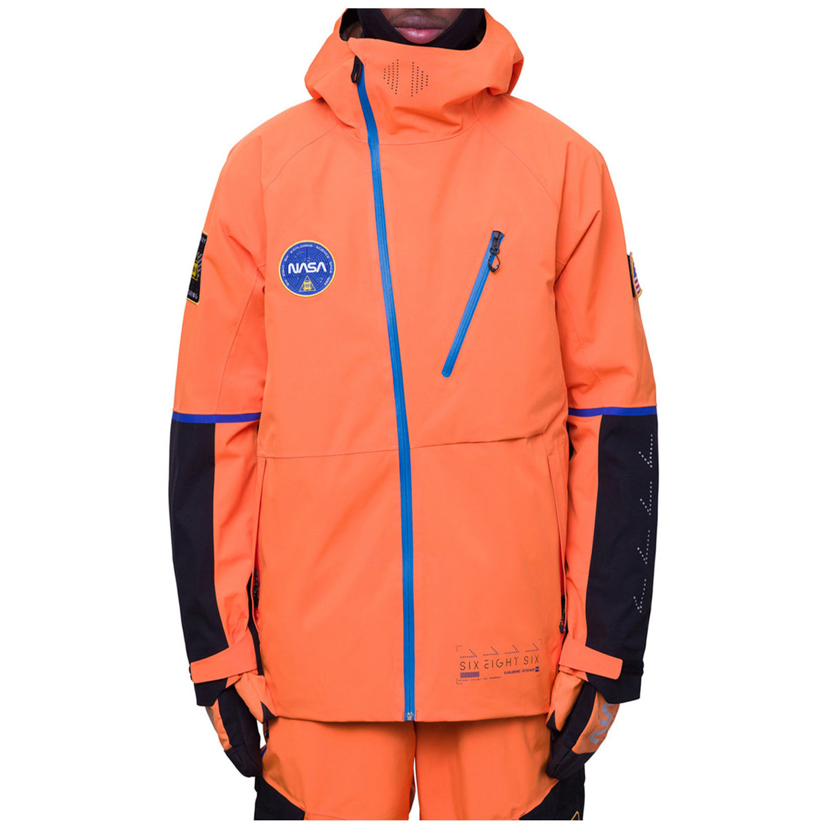 686 Exploration Thermagraph Jacket - Men's Nasa Orange Black