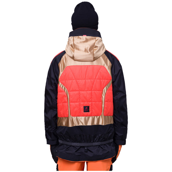 686 Exploration Thermagraph Jacket - Men's Nasa Orange Black