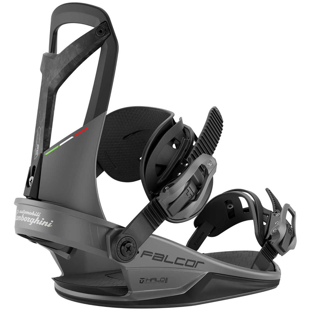 Union Falcor Lamborghini Snowboard Bindings 2025 Black