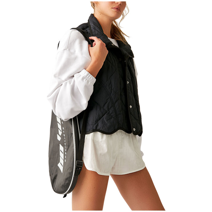 Free People Quinn Quilted Puffer Vest - Women's Black