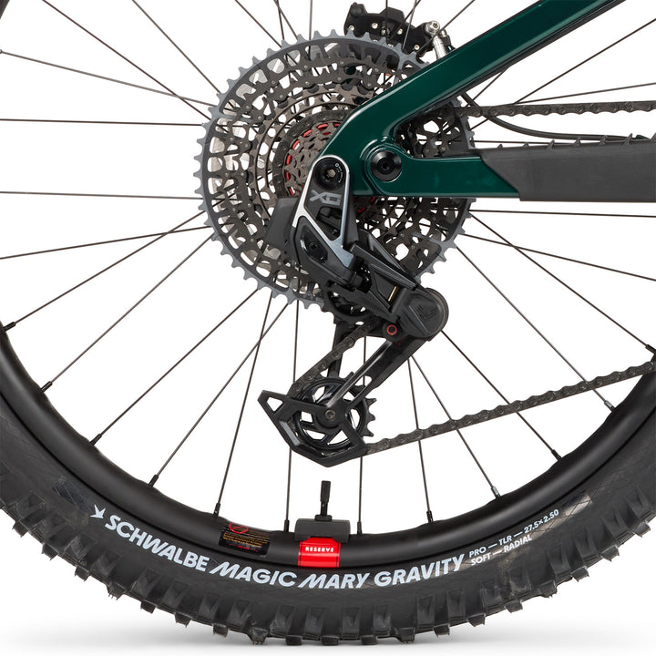 Santa Cruz Vala 1 CC X0 AXS Reserve E-Mountain Bike 2025 Midnight Green