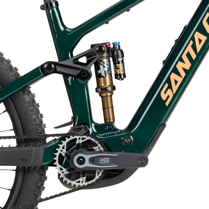 Santa Cruz Vala 1 CC X0 AXS Reserve E-Mountain Bike 2025 Midnight Green