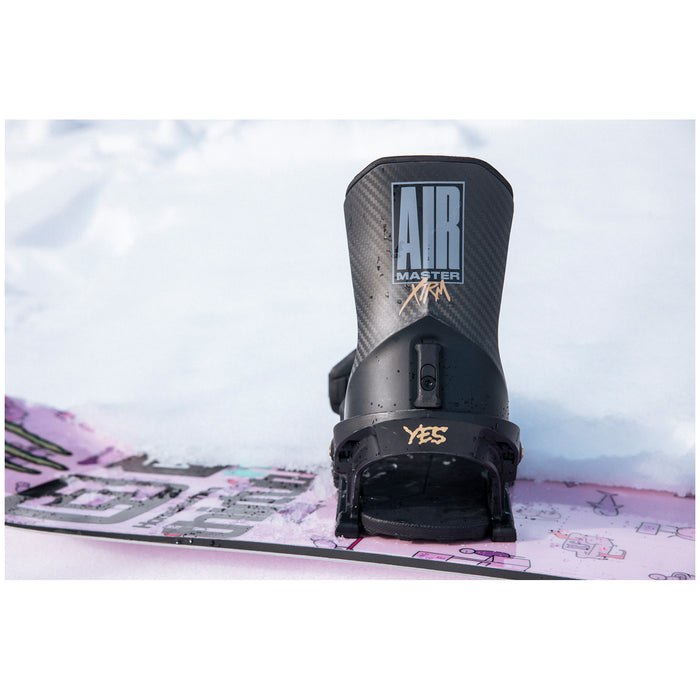 Yes. Airmaster XTRM Snowboard Bindings 2026 Black