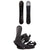 Burton Mystery Series Day Trader Snowboard + X EST Snowboard Bindings 2025