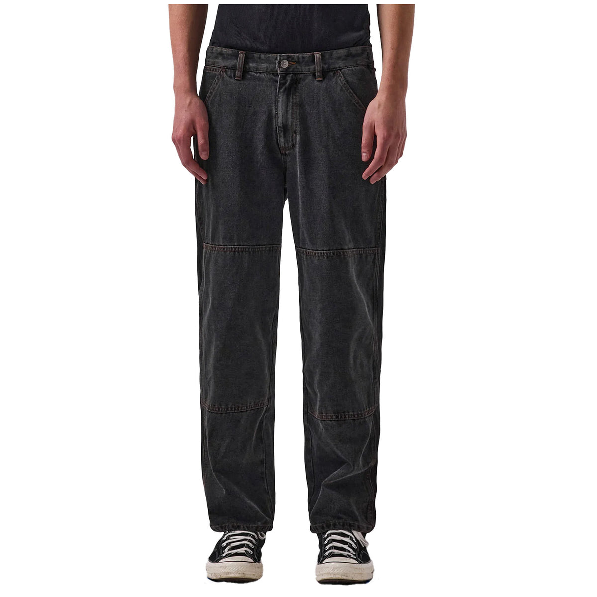 Former VT Distend Double Knee Pants - Men's Washed Black