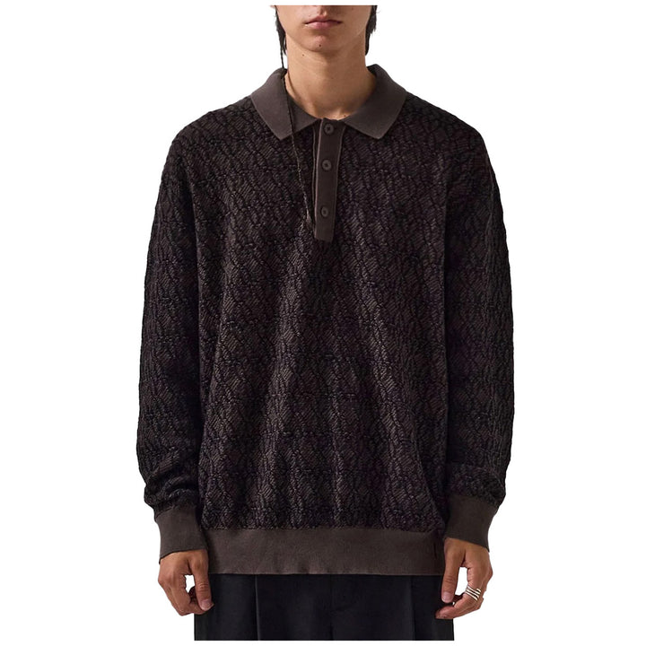Former Expansion Knit Polo - Men's Brown