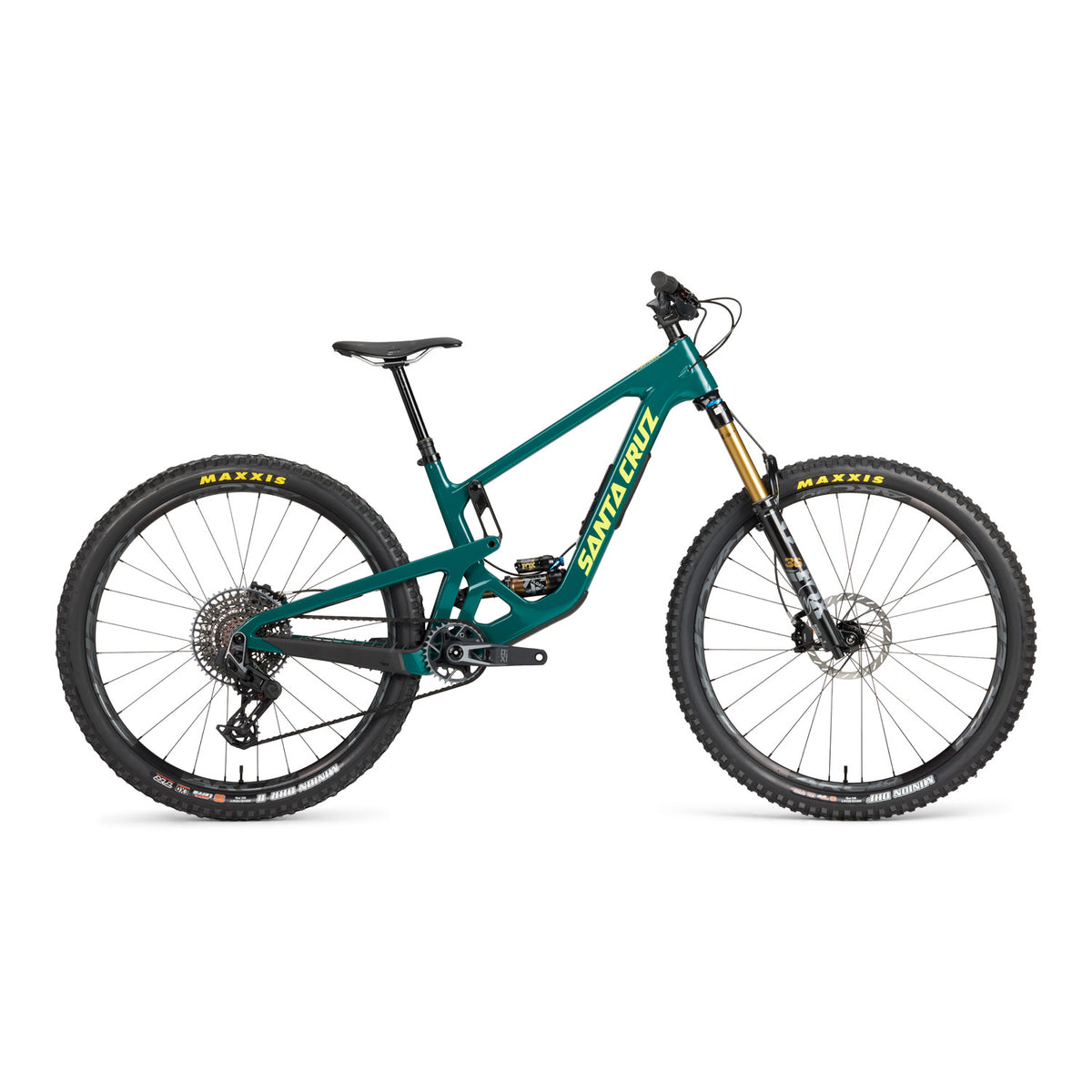 Santa Cruz Hightower 4 CC X0 AXS Complete Mountain Bike 2025 Gloss Day Green